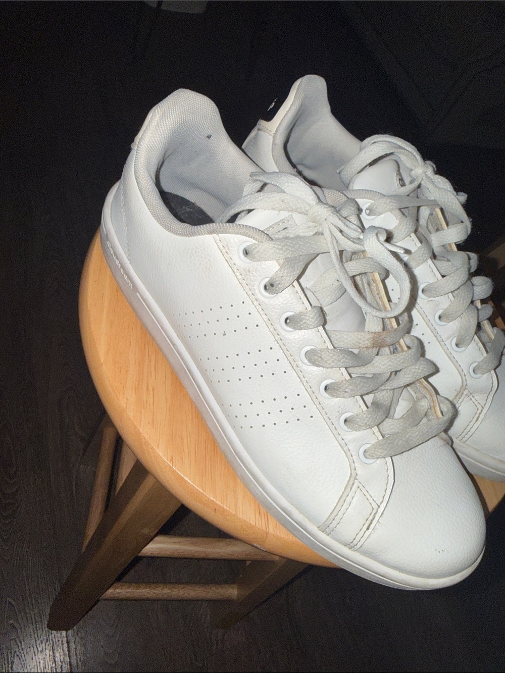 adidas White Men’s Low-Top Sneakers